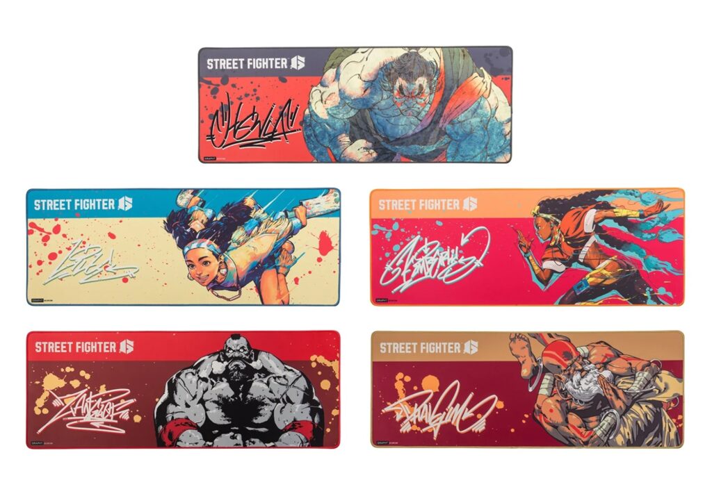 スト6グッズ:デスクマット
